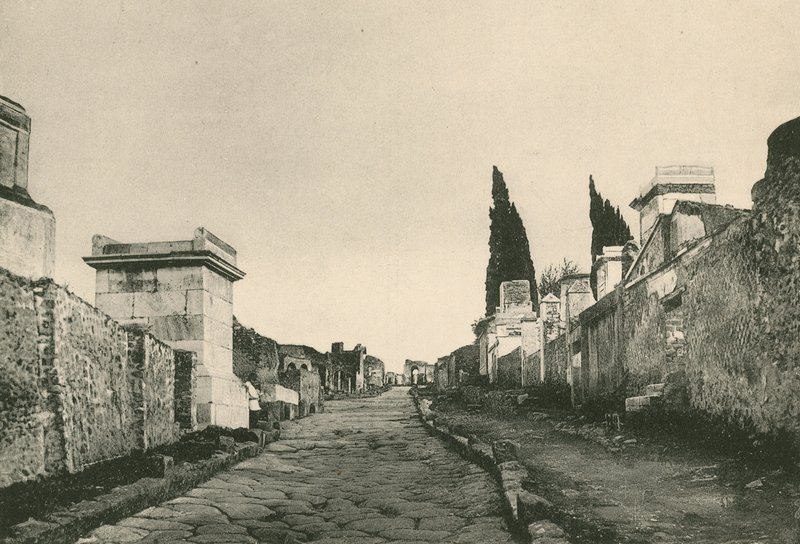 The Street of the Tombs sellaisenaan (syväpaino) tekijältä Italian School