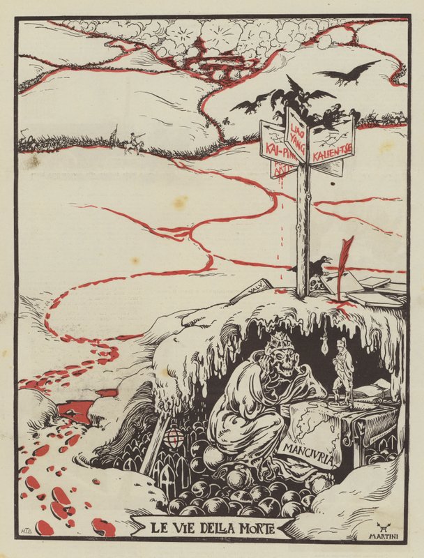 The Ways Of Death (värilitografia) tekijältä Italian School
