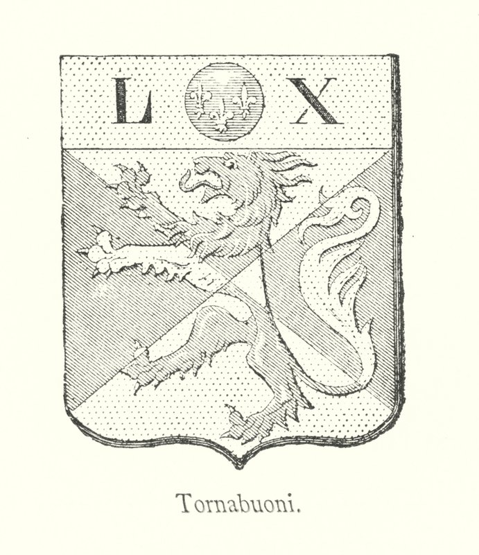 Tornabuoni (kaiverrus) tekijältä Italian School