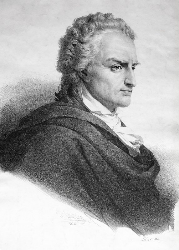 Vittorio Alfieri, italialainen näytelmäkirjailija ja runoilija (kaiverrus) tekijältä Italian School