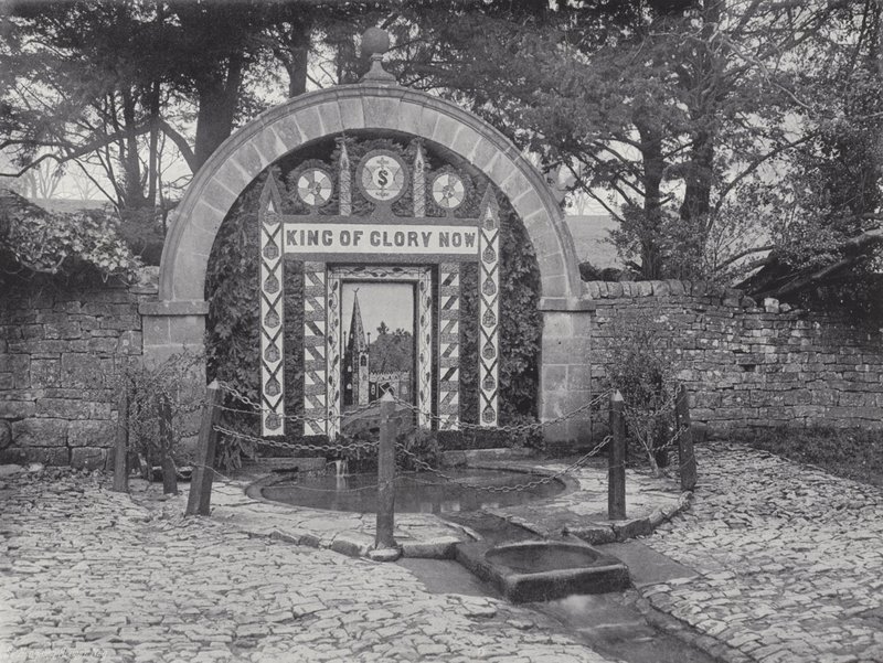 Tissington Well Dressing, Dressing the Wells tekijältä J. Benjamin Stone
