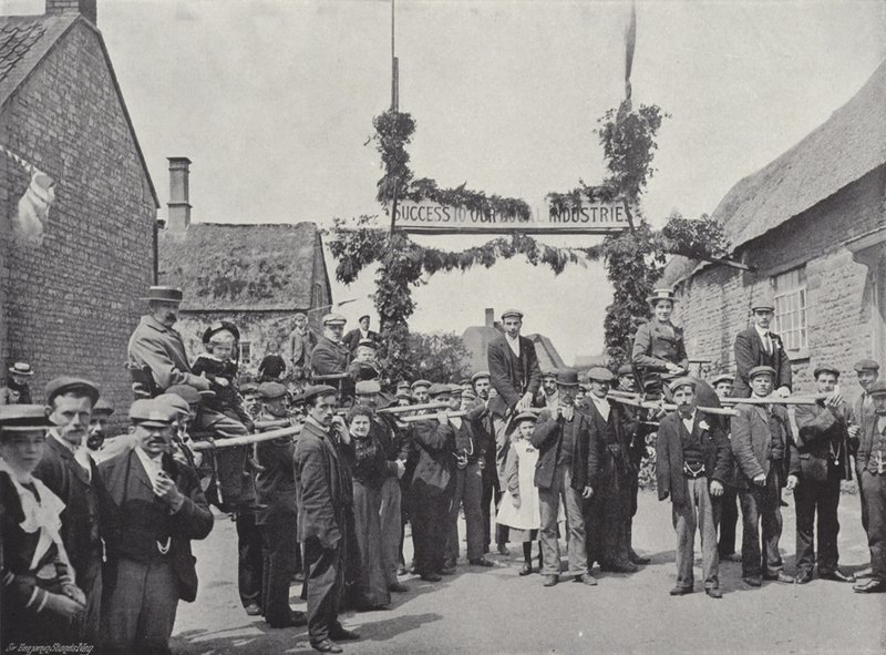 Corby Pole -messut, vierailijoiden johtaminen tekijältä J. Benjamin Stone