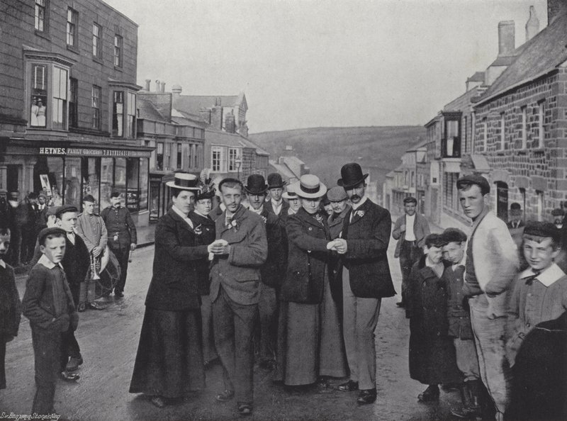 Helston Flora Day, Early Dancers tekijältä J. Benjamin Stone