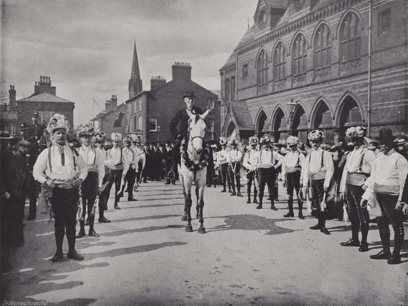 Knutsfordin vappufestivaali, Morris Dancers tekijältä J. Benjamin Stone