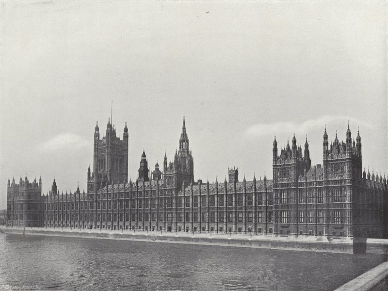Westminsterin palatsi tekijältä J. Benjamin Stone