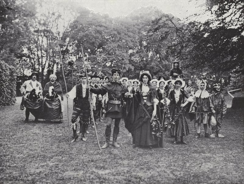 Sherborne-näyttely, Morris Dancers in the Greenwood tekijältä J. Benjamin Stone