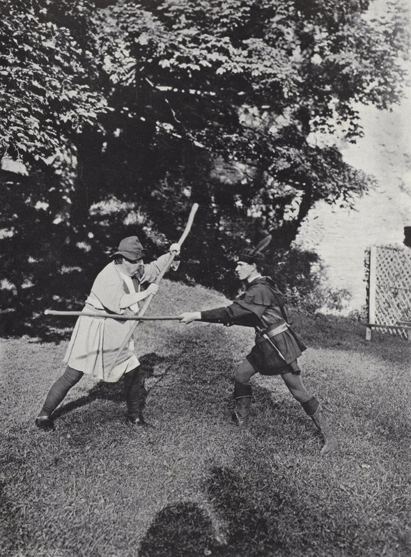 Sherborne-näyttely, kaupunki v. luostari tekijältä J. Benjamin Stone