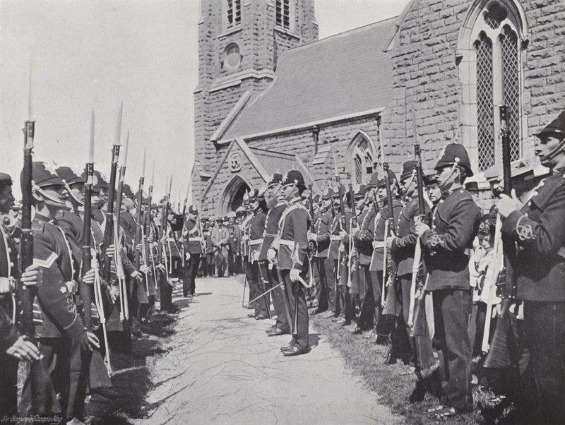 Tynwald Day, tervehti kuvernööriä tekijältä J. Benjamin Stone