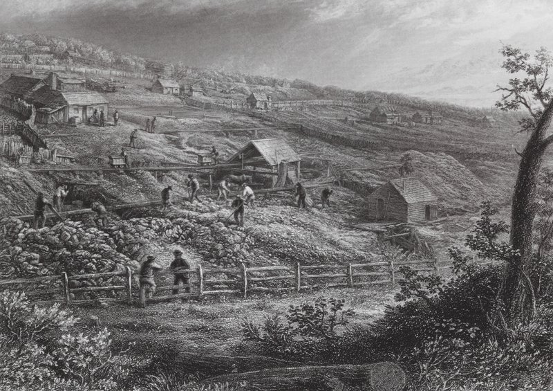 Australia: Concordia Gold Mines (kaiverrus). tekijältä J. C. Armytage