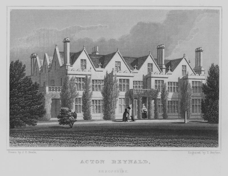 Acton Reynald, Shropshire (kaiverrus) tekijältä John Preston Neale