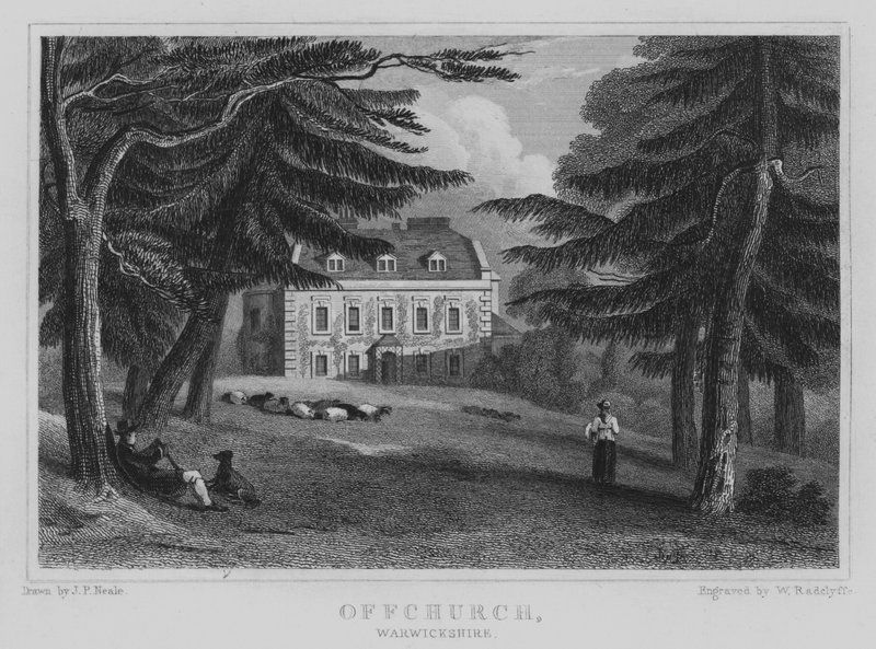 Offchurch, Warwickshire (kaiverrus) tekijältä John Preston Neale