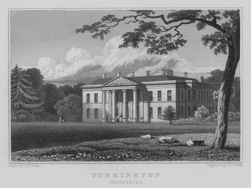 Porkington, Shropshire (kaiverrus) tekijältä John Preston Neale