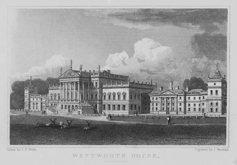 Wentworth House, Yorkshire tekijältä John Preston Neale