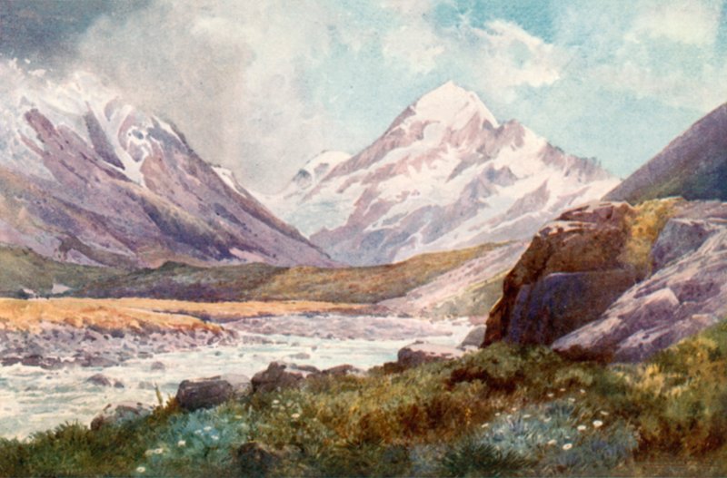 Mount Cook, Uusi-Seelanti tekijältä J. Williamson