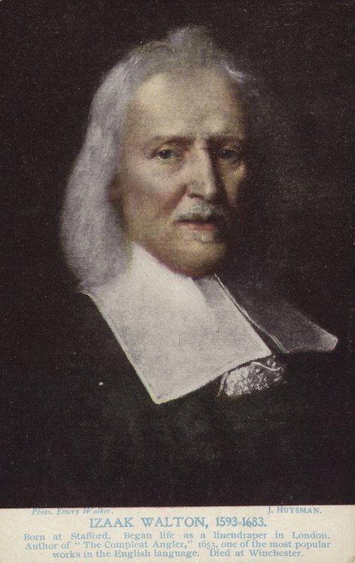 Izaak Walton (1593-1683), englantilainen kirjailija tekijältä Jacob Huysmans