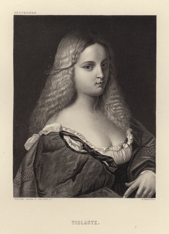 Violante tekijältä Jacopo Palma