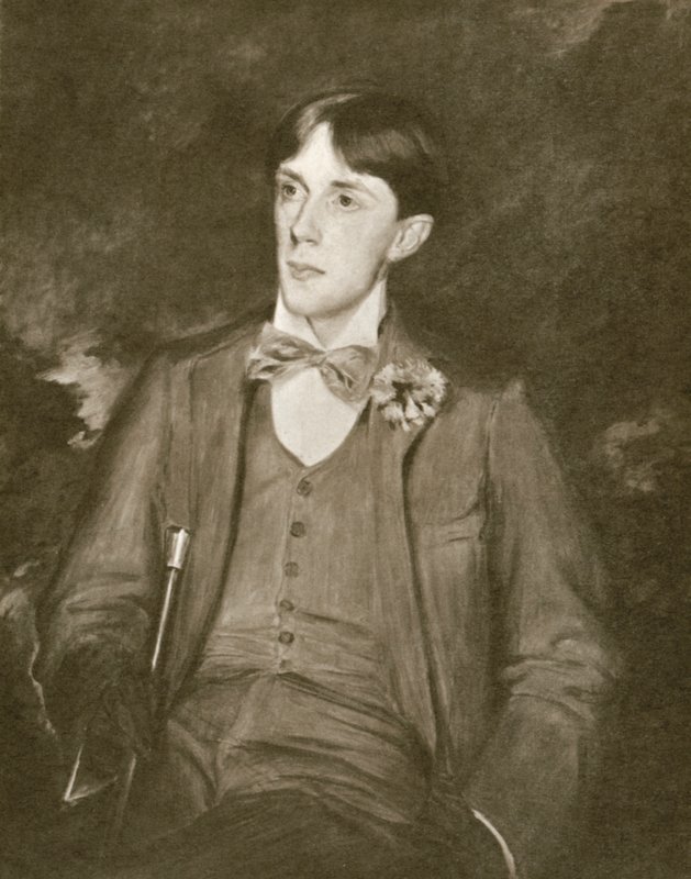 Aubrey Beardsley, muotokuva (litho) tekijältä Jacques Emile (after) Blanche