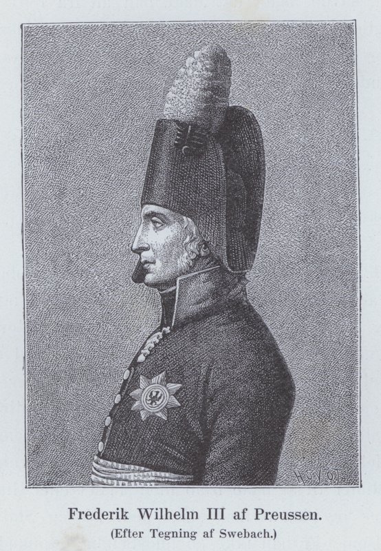 Frederick William III, Preussin kuningas (litho) tekijältä Jacques Francois Joseph (after) Swebach