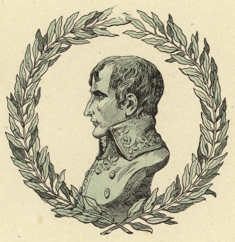Napoleon Bonaparten rintakuva tekijältä Jacques Marie Gaston Onfray de Breville (Job)