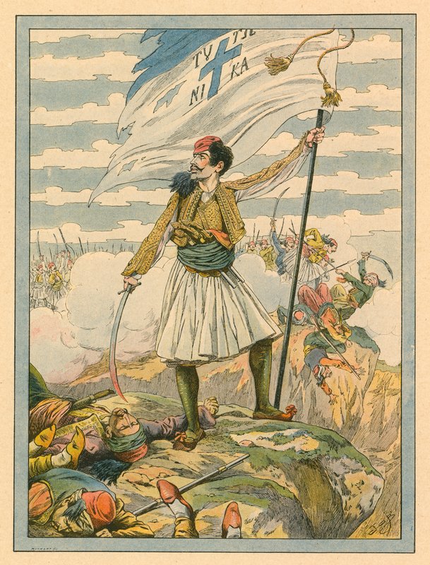 Kreikka - Kansallislaulu tekijältä Jacques Marie Gaston Onfray de Breville (Job)