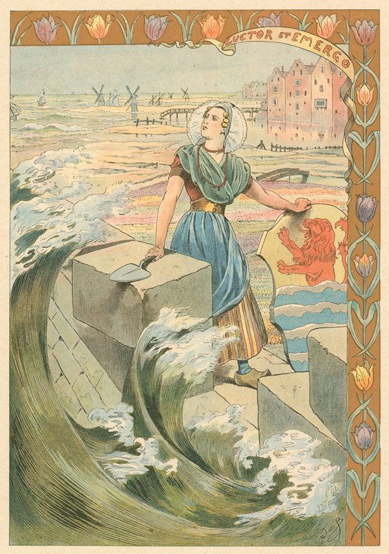 Hollanti - Kansallinen laulu tekijältä Jacques Marie Gaston Onfray de Breville (Job)