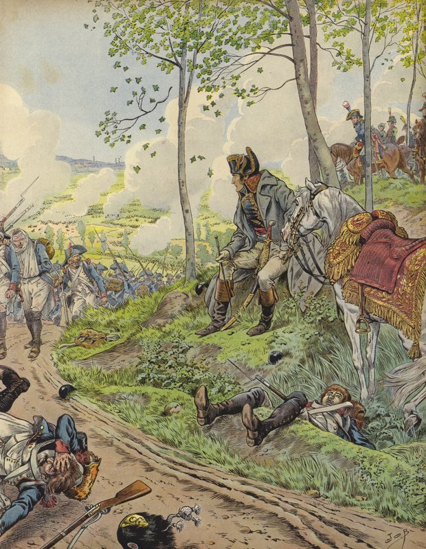 Napoleon Bonaparte Marengossa tekijältä Jacques Marie Gaston Onfray de Breville (Job)
