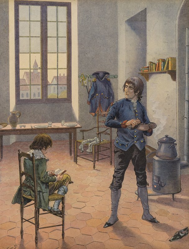 Napoleon Bonaparte Auxonnessa tekijältä Jacques Marie Gaston Onfray de Breville (Job)