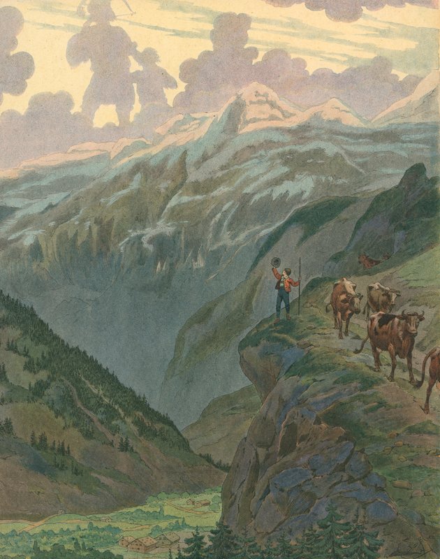 Sveitsi - Kansallislaulu tekijältä Jacques Marie Gaston Onfray de Breville (Job)
