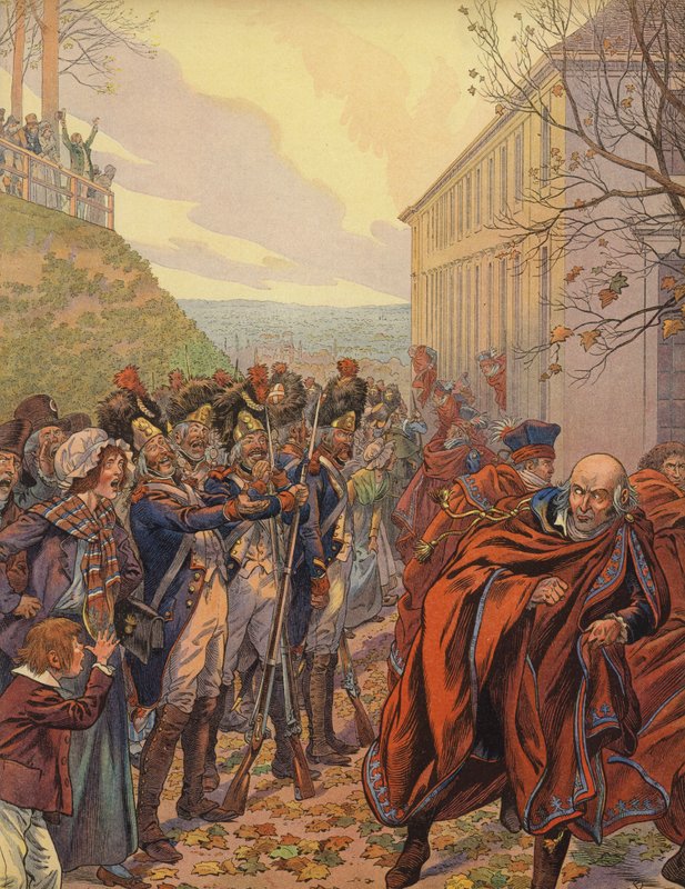 Saint-Cloudin appelsiinitalo tekijältä Jacques Marie Gaston Onfray de Breville (Job)