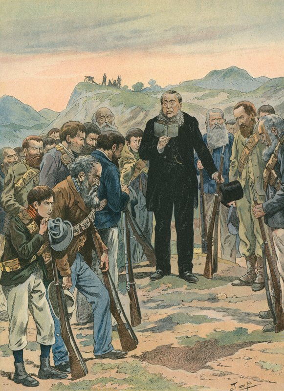 Transvaal - Kansallinen laulu tekijältä Jacques Marie Gaston Onfray de Breville (Job)