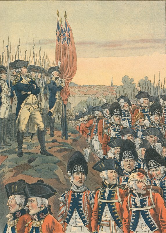 Yhdysvallat - Terve Kolumbia tekijältä Jacques Marie Gaston Onfray de Breville (Job)