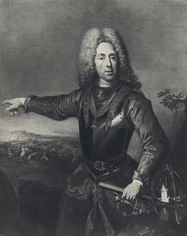 Savoyn prinssi Eugene (litho) tekijältä Jacques or Jakobus van (after) Schuppen