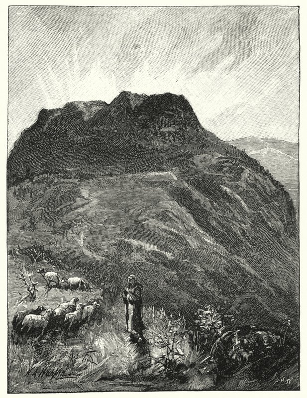 Perinteinen kauneuden vuori (litho) tekijältä James (after) Clark