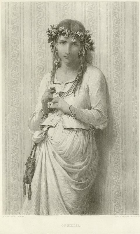 Ophelia (syväpaino) tekijältä James Bertrand