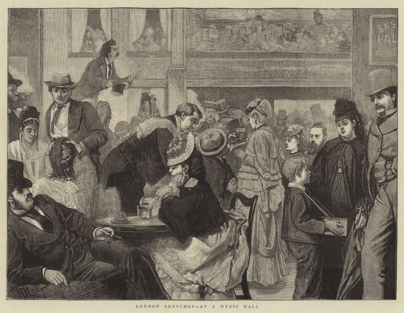 London Sketches, Music Hallissa tekijältä James Dromgole Linton