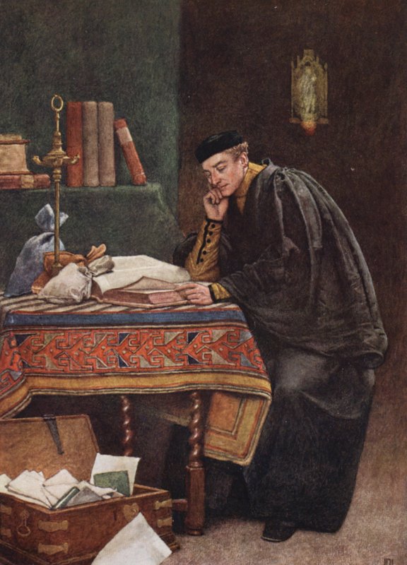 Shakespearen Venetsian kauppias: Antonio (värilitra) tekijältä James Dromgole Linton