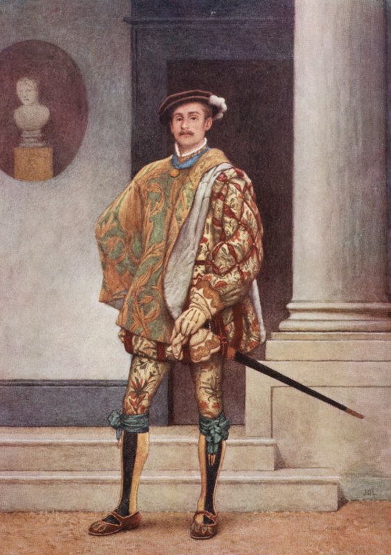 Shakespearen Venetsian kauppias: Gratiano (värilitra) tekijältä James Dromgole Linton