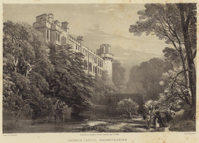 Warwickin linna, Warwickshire tekijältä James Duffield Harding