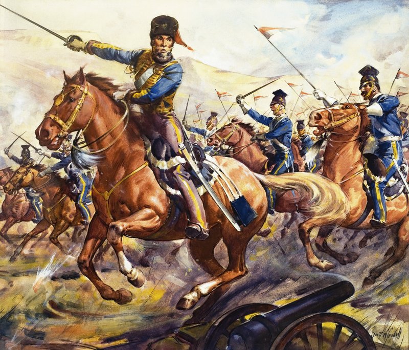 Kuuluisia hevosia tosiasioista ja fiktiosta: The Charge of the Light Brigade tekijältä James Edwin McConnell