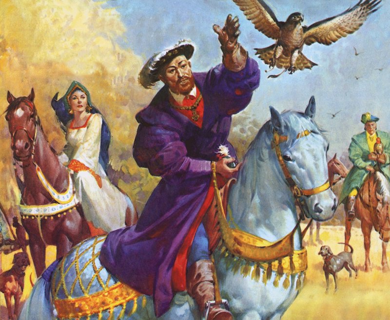 Kuningas Henrik VIII metsästää tekijältä James Edwin McConnell