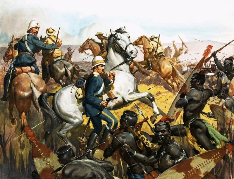 Louis Napoleon, keisarillinen prinssi, Zulujen tappamana tekijältä James Edwin McConnell