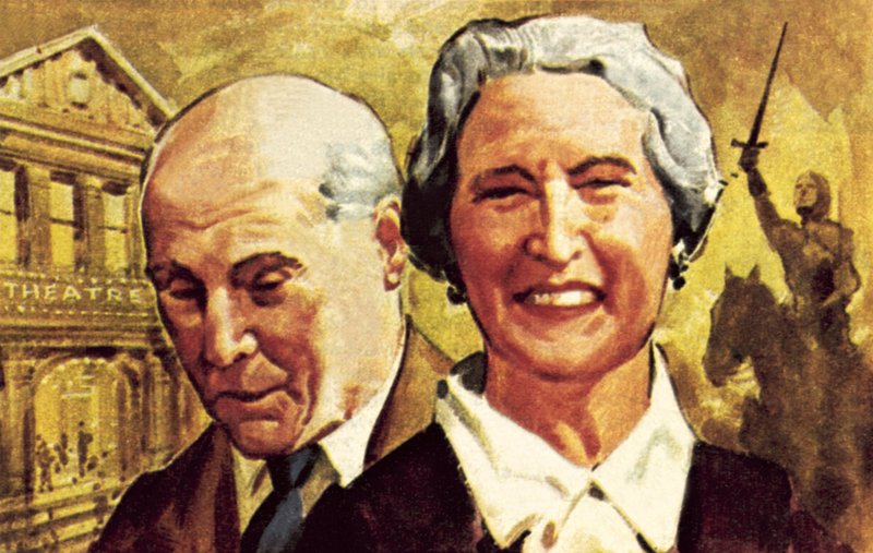 Sir Lewis Casson ja rouva Sybil Thorndike tekijältä James Edwin McConnell