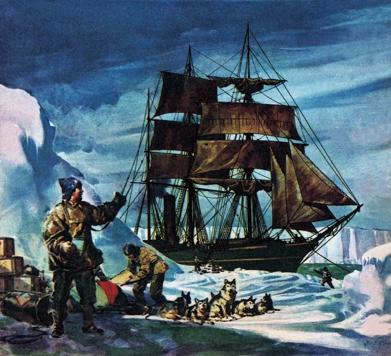Terra Nova Etelämantereella tekijältä James Edwin McConnell
