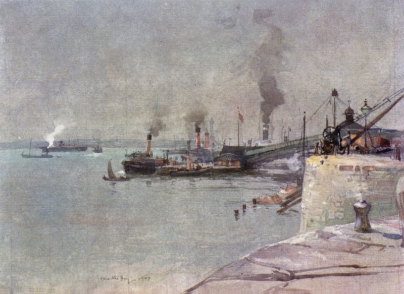 The Landing Stage, South End tekijältä James Hamilton Hay