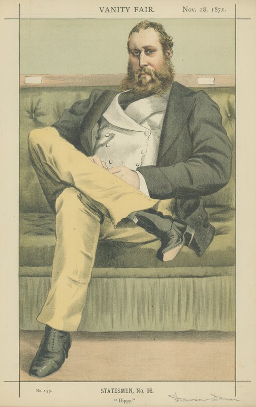 Lionel Seymour William Dawson-Damer (Earl of Portarlington) tekijältä James Jacques Joseph Tissot