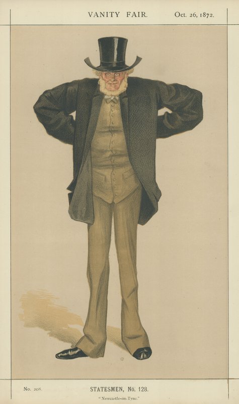 Herra Joseph Cowen (värinen lito) tekijältä James Jacques Joseph Tissot
