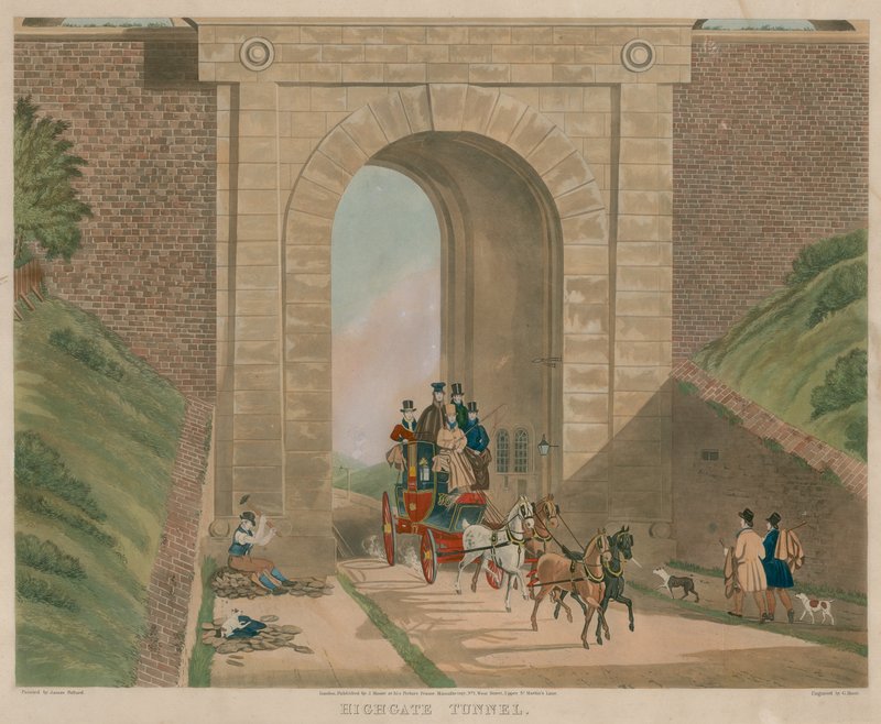 Highgate Archway tekijältä James Pollard