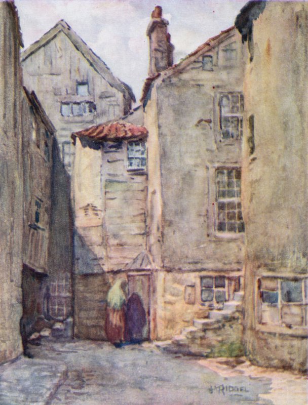 Vanhat talot, College Wynd tekijältä James Riddel