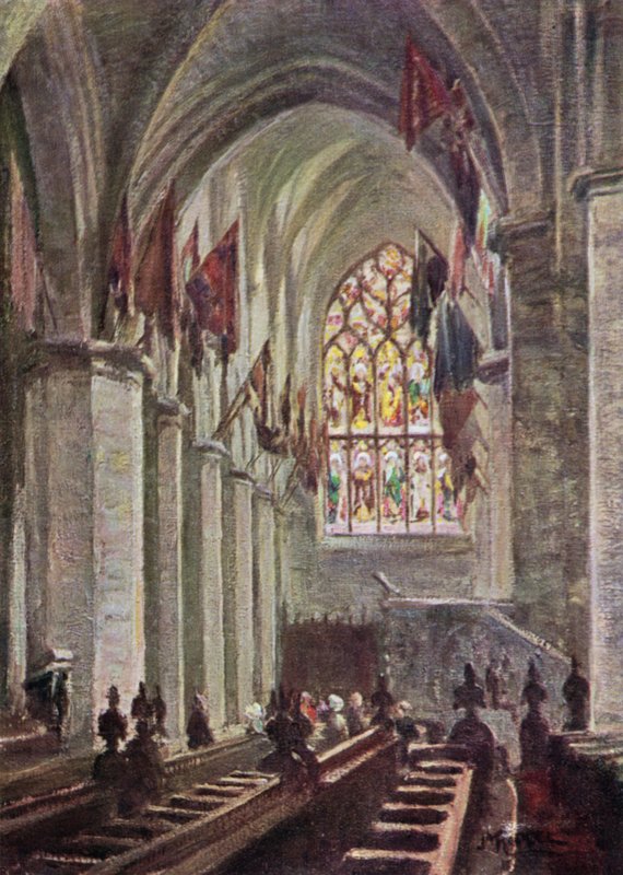 St Giles, länsiikkuna tekijältä James Riddel