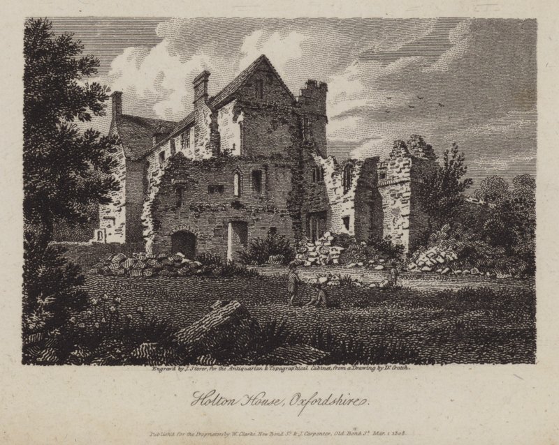 Holton House, Oxfordshire (kaiverrus) tekijältä James Storer